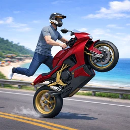 Biểu tượng Extreme Bike Stunt Wheelie Pro